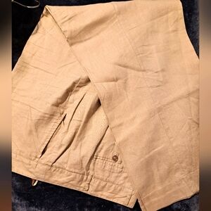 Spiegel Khaki Linen Pants